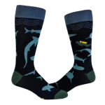 MENS SCUBA SHARKS SOCKS