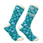 WOMENS SECRETLY A MERMAID SOCKS