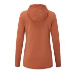 WOMEN'S XEROTHERM HOODIE RUST XSMALL