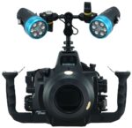SEA ARM 8 DOUBLE STROBE HEAD (1 BALL, 2 STROBE MOUNT)