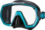 FREEDOM ELITE MASK - OCEAN GREEN/BLACK SILICONE