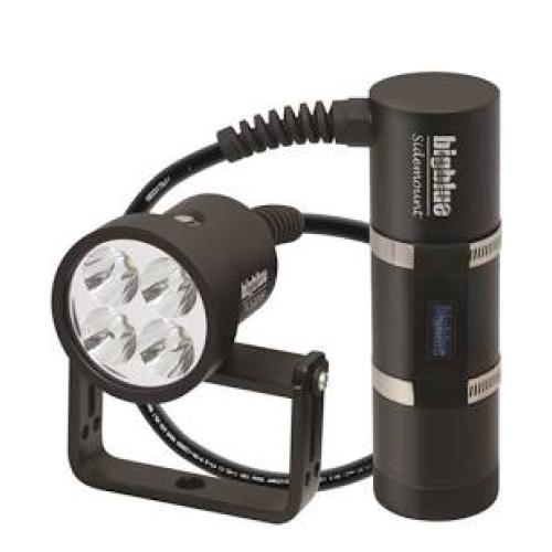 5200 Lumen Narrow Beam Technical Light - Sidemount Canister