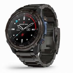 Descent Mk3i  51 mm, Carbon Gray DLC Titanium with Black Silicone