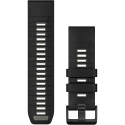 QuickFit 26 Watch Bands, Black Silicone