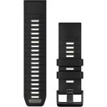 QuickFit 26 Watch Bands, Black Silicone
