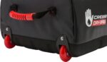 Tuna Dry Wheeled Bag (black/red)