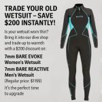 BARE EVOKE WOMANS WETSUIT