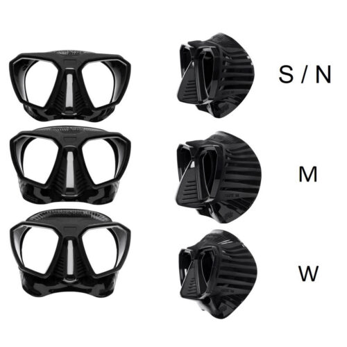 D-Mask Mask Wide Blu/Blk