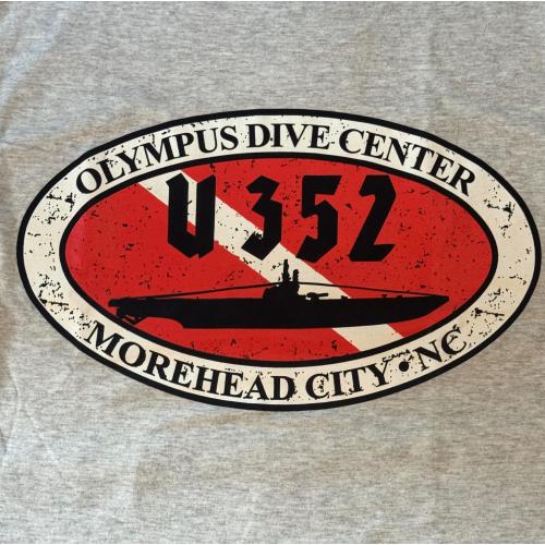 U352 T GRY 2XL