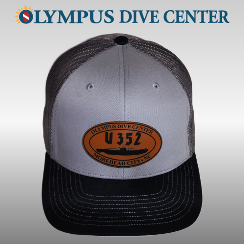 U352 Patch Hat Gray/Charcoal/Navy