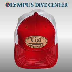 U352 Patch Hat Port Red