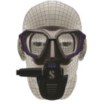 D-Mask Mask Narrow Blu/Blk