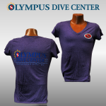 Women's V-Neck Logo Tee Shirt Women's V-Neck Logo Tee Shirt