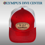 U352 Patch Hat Port Red