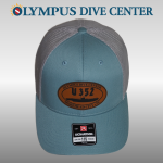 U352 Patch Hat Aruba Blue