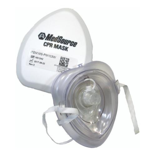 CPR Pocket Mask with o2 inlet