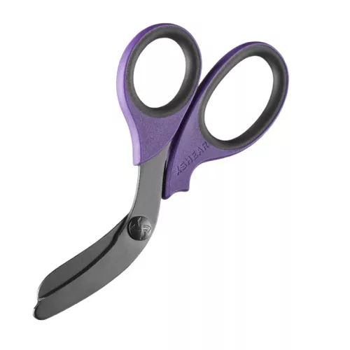 7.5" Trauma Shear- Purple Black