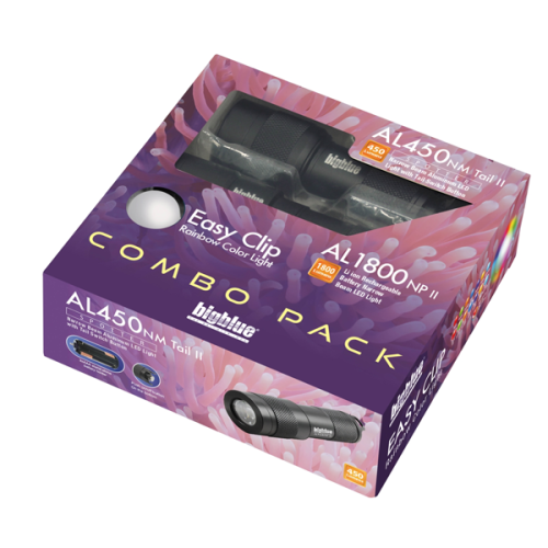 Combo Pack: AL450NM-II Tail & AL1800NP Black & Easy Clip Rainbow