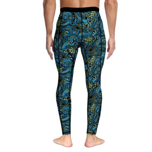 Spacefish Army SCUBA PANTS HAMMERHEAD HIBISCUS
