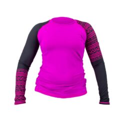 Akona Women's Long Sleeve RashGuard Magenta