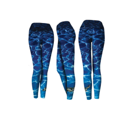 LARGE  BLUE WATER TURTLE LEGGINGS - SEAFEAR