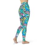 Spacefish Army WOMENS LEGGINGS FishFrenzy
