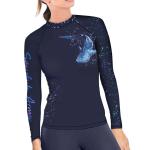 Size 2XLarge Women's Rashguard WhaleShark RG 2X - Spacefish Army