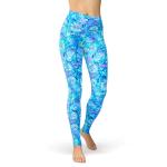 Size XSmall Leggings Turtle Tie Dye YP XS - Spacefish Army
