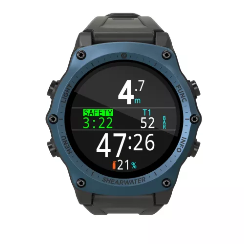 Shearwater Teric Dive Computer Blue