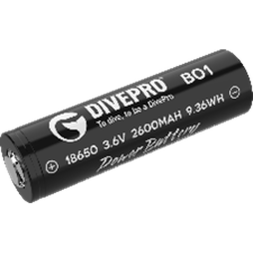 18650 Battery 2600mAh (for DivePro S10 torch)