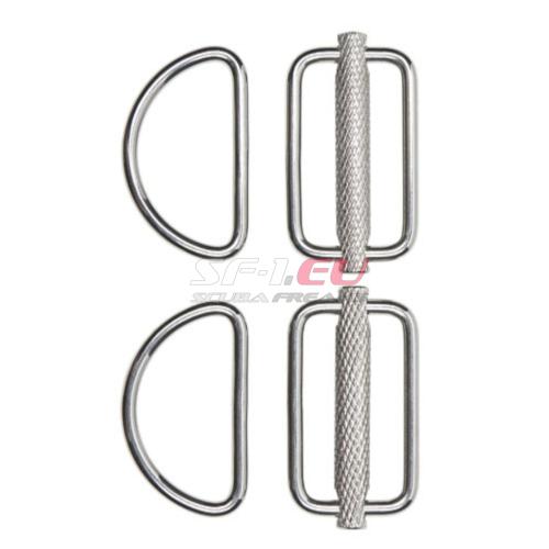 xDeep Sliding D-Ring (Pk 2)
