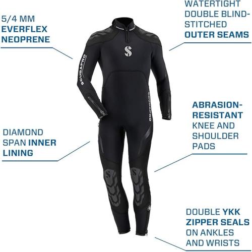 Scubapro Everflex Y Steamer 5/4 Mens | Large