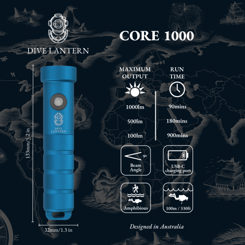 Dive Lantern Core 1000