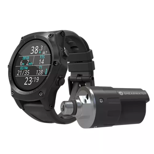Shearwater Teric Black with Swift Transmitter