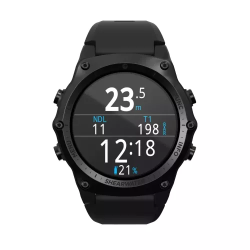 Shearwater Teric Black with Swift Transmitter