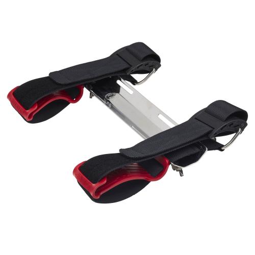 OMS Standard SS Single Tank Adapter (STA) + 2 straps