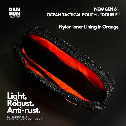 DAN SUN New Gen 6" Ocean Tactical Pouch - Double