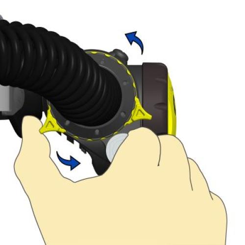 AP Diving OCB OC/CC Lever