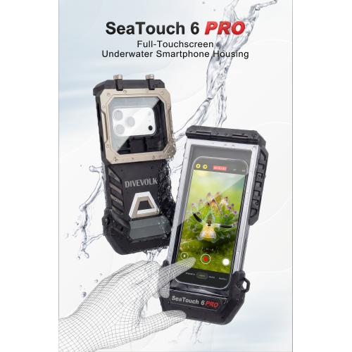 DIVEVOLK SeaTouch 6 Pro camera housing Black