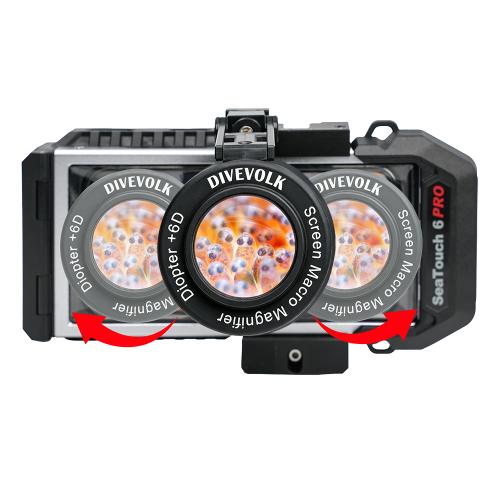 DIVEVOLK Screen Macro Magnifier
