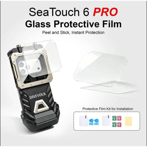 DIVEVOLK Glass Protective Film 2pcs (SeaTouch 6 Pro)