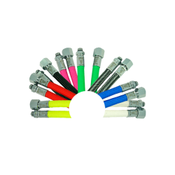 OMS by Miflex Braided Regulator Hose Black 29