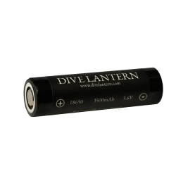 Dive Lantern 18650 Battery 3500mAh 3.6V (Core1000)