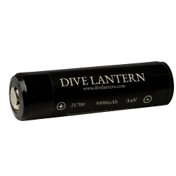 Dive Lantern 21700 Battery 5000mAh 3.6V