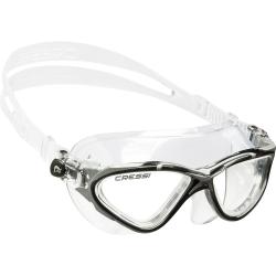 Cressi Planet Swim Goggles Clear Lens Black/Silver