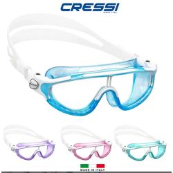 Cressi King Baloo Junior Goggles | Blue/White