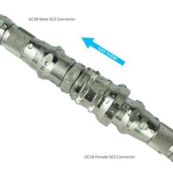 AP Diving Gas Connector Female (GC1B) with 9/16