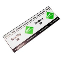AP Diving Breathing Air Sticker
