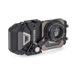 DIVEVOLK SeaTouch 6 Pro camera housing w/ Macro Kit Black