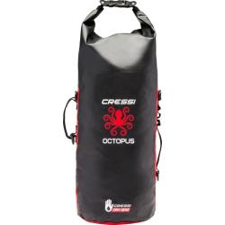 Cressi Octopus 30L Dry Backpack Black/Red